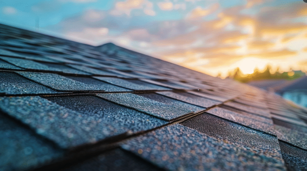 shingle roof that needs to be repaired